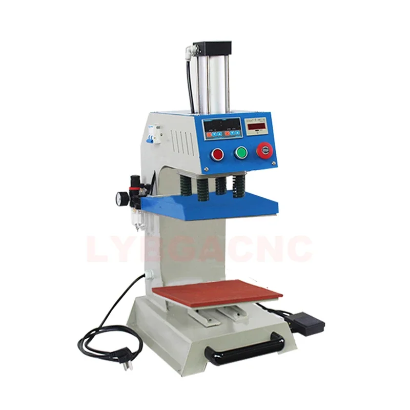 

230x300MM Pneumatic Heat Transfer Press Printing Machine Hot Stamping Embossing Printer Single Station Embosser for DIY T-Shirt
