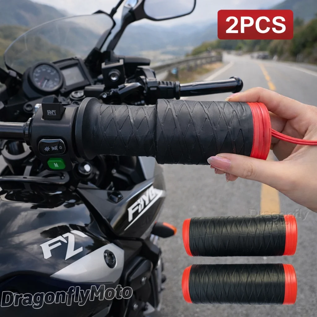 

Motorcycle Silicone Handlebar Cover For YAMAHA FZ1 FAZER FZ-1 2006-2015 2008 2009 Self Shrinking Non-Slip Motorcycles Grip Cover