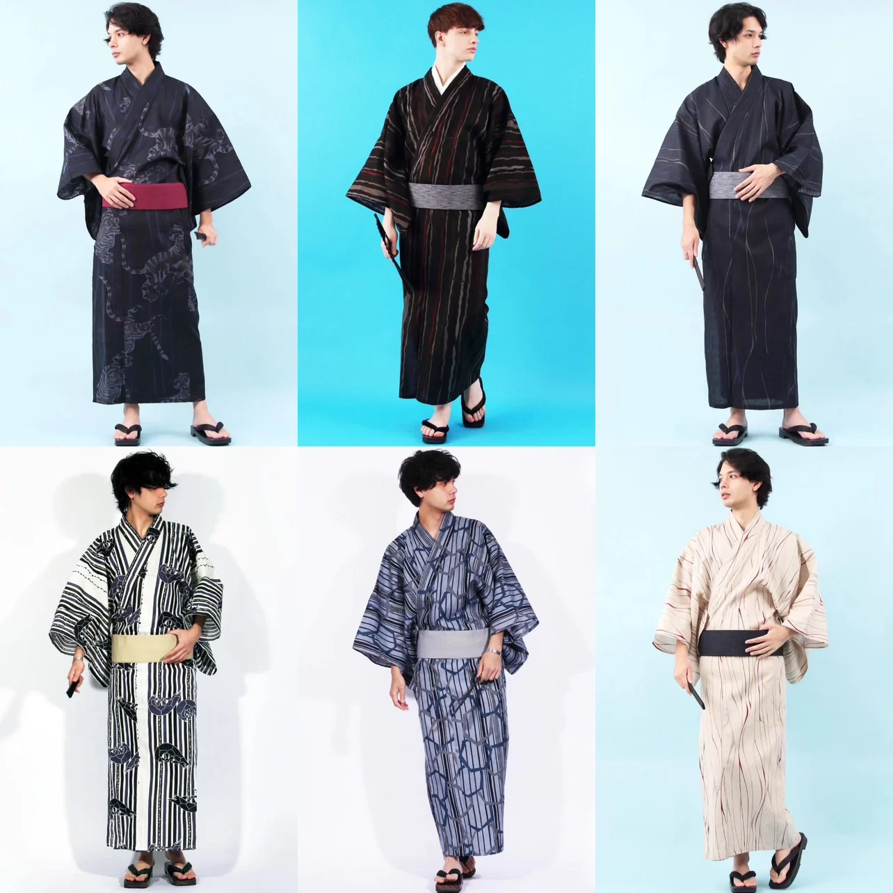 Men's Kimono Sle Robe Traditional Cotton Breathable Home Wear Japanese Batobe Floral Print Long Gown Comfortable Autumn F...