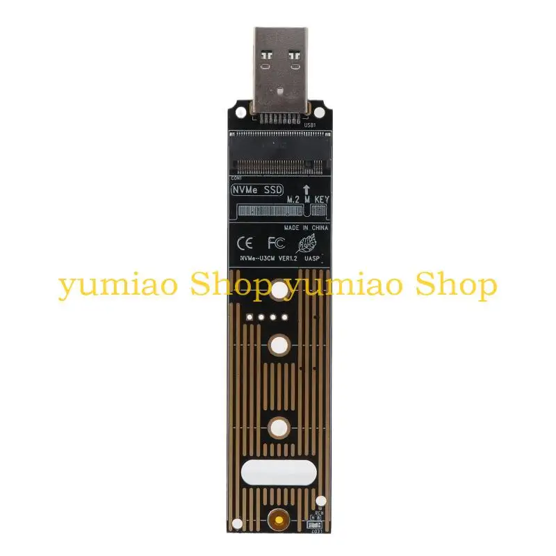 587B لـ M.2 NVME SSD إلى USB 3.1 محول PCI-E إلى USB-A 3.1 بطاقة المحول الداخلي 10 جيجابت في الثانية USB3.1 لنظام التشغيل