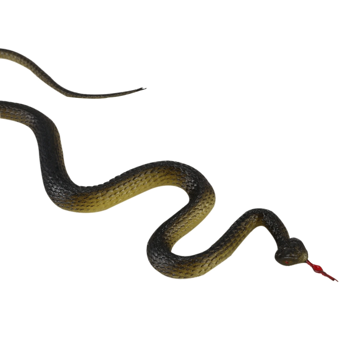 Rubber Snake Pretend Trick Toy Garden Props