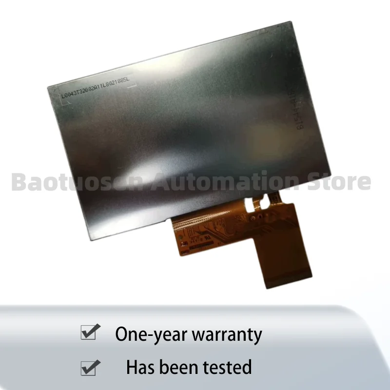 LQ043T3DG02 4.3 Inch LCD Display Screen Panel Original 67 Pins Brand New