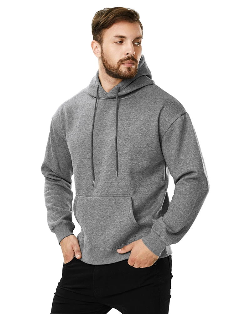 

Men/Women Hoodies 10 Solid Colors Cotton Sweatshirts Fleece Warm Autumn Winter Tracksuit Loose Comfortable Casual Hooded Unisex
