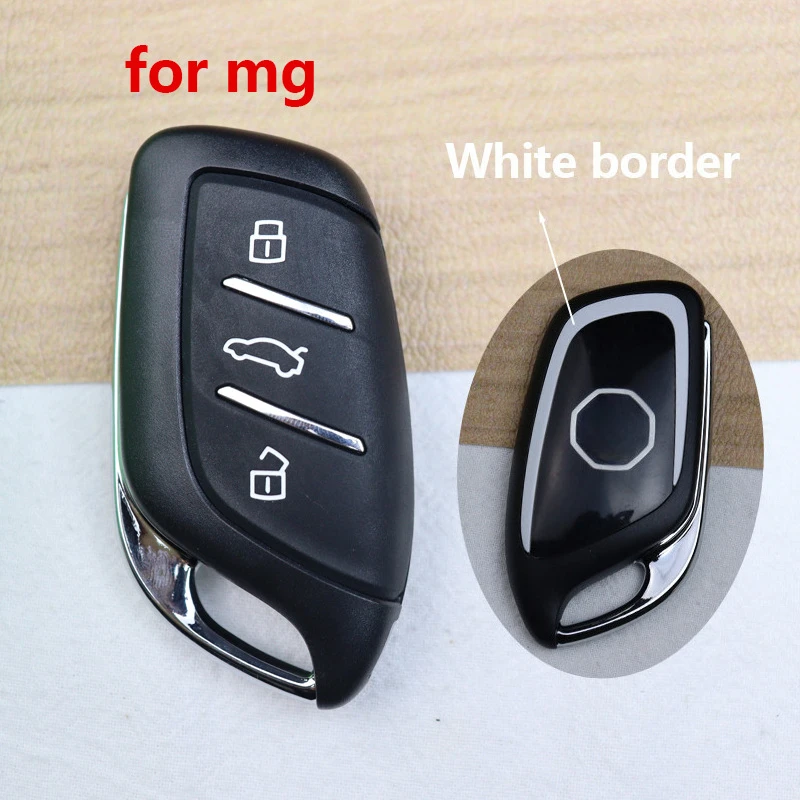 3 Buttons Car Key Housing Key Case Shell for Roewe RX8 I6 I5 ERX5 RX5 RX3 for MG  ZS EV HS EHS MG4 MG5 ZX GT MG6