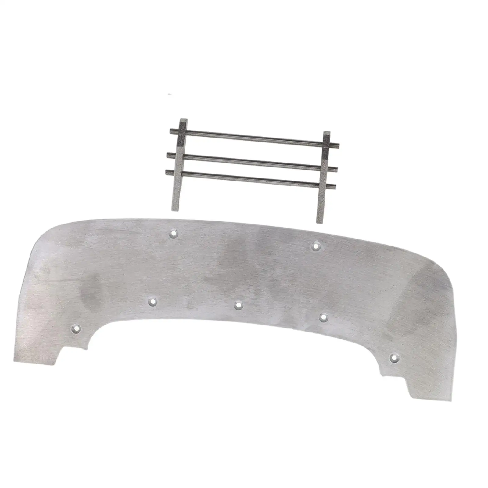 RC Spare Metal Kit Chassis Armor Protection Skid Plate for ARRMA 1/7 Felony Infraction Limitless Buggy DIY Accessory Parts