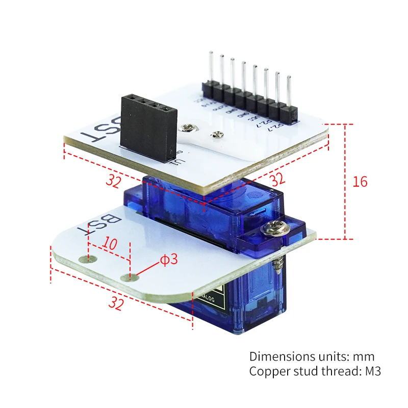 SG90 Servo Sensor Module SG90 Micro Servo with Platform for Arduino RC Smart Robot Car DIY Projects