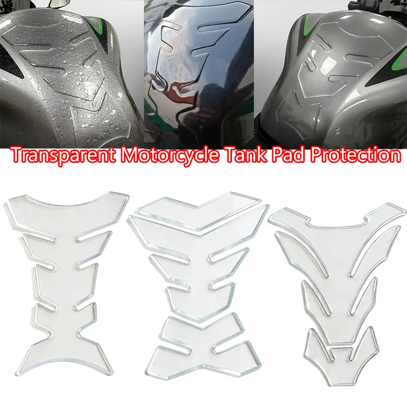 

Прозрачная защитная наклейка на бак мотоцикла, универсальная для Kawasaki, Honda, Yamaha, Suzuki, Aprilia, Benelli, наклейки для мотоциклов