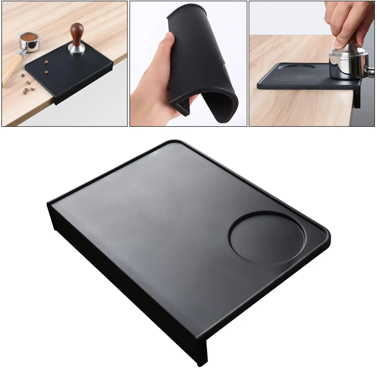 Коврик для тампера для кофе, держатель для отдыха, угловая подушка без запаха, домашняя кухня