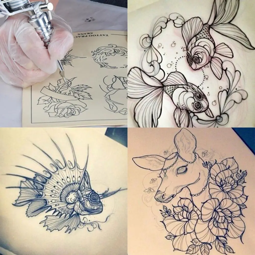 Artificial Simulation Blank Tattoo Double Sided Training for Beginner Kits Tattoo Needles