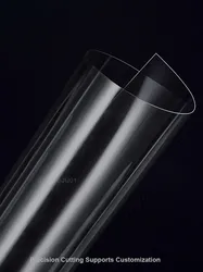 0.3~10mm Thickness 210x297mm 297x420mmPVC Plate High Transparent Plastic Sheet Hard Board DIY Material