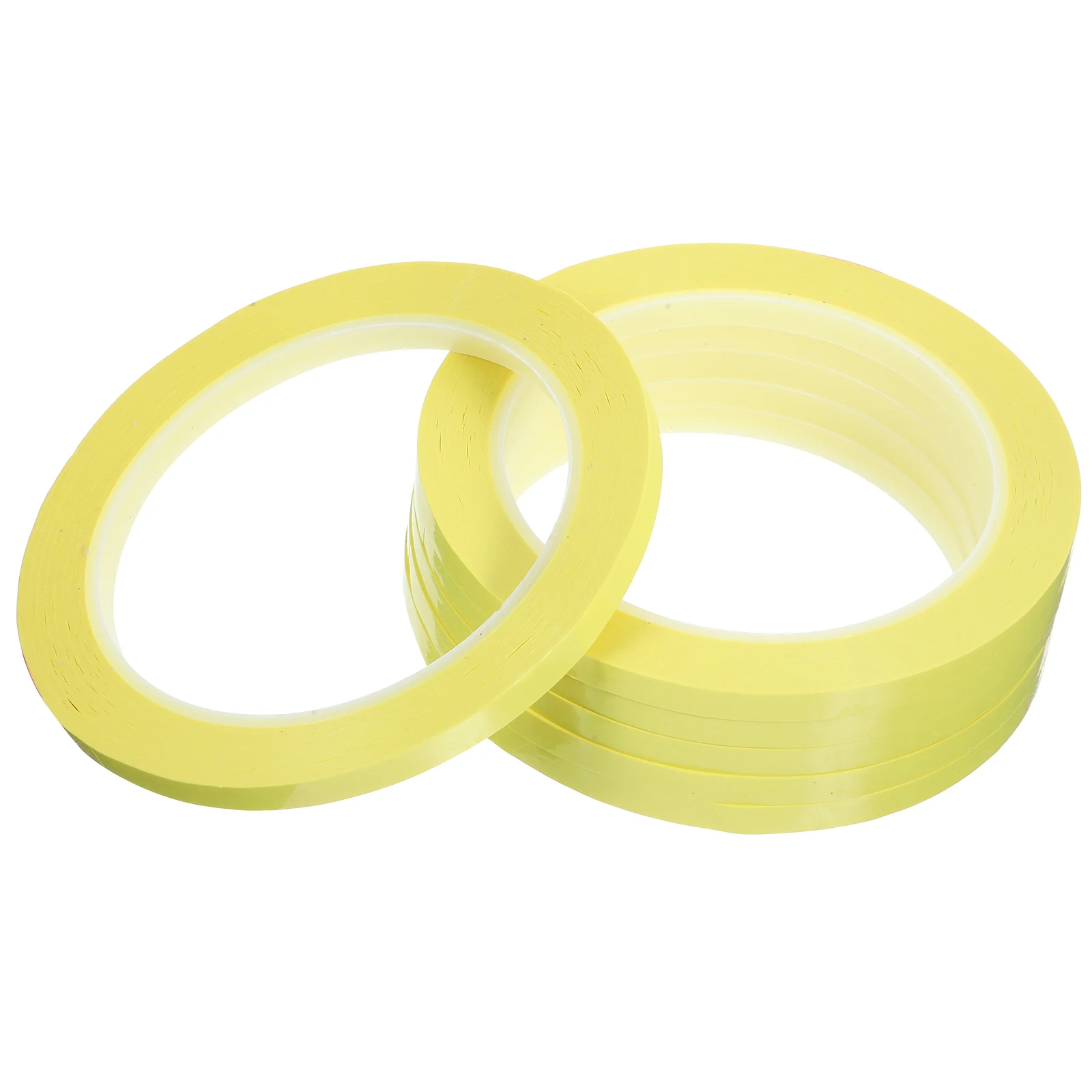 6 لفات من شريط بائع الزهور الشفاف ذاتي اللصق لتغليف جذع ترتيب الزهور الاصطناعية ومستلزمات الحرف اليدوية #5