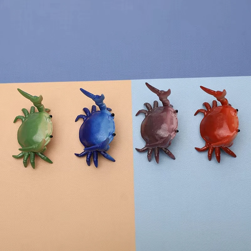 Funny Crab Desktop Pen Holder As Creative Stationery Design Of Pen Holder Item Placement Pen Holding Bracket Ornament