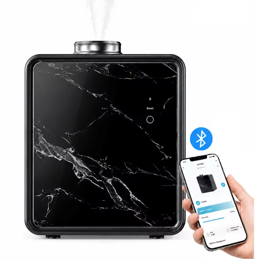 【Brand】Smart Scent Diffuser Wall-Mounted Aroma Diffuser Essential Oil Diffuser Touch Control HVAC Electric Machine For Home