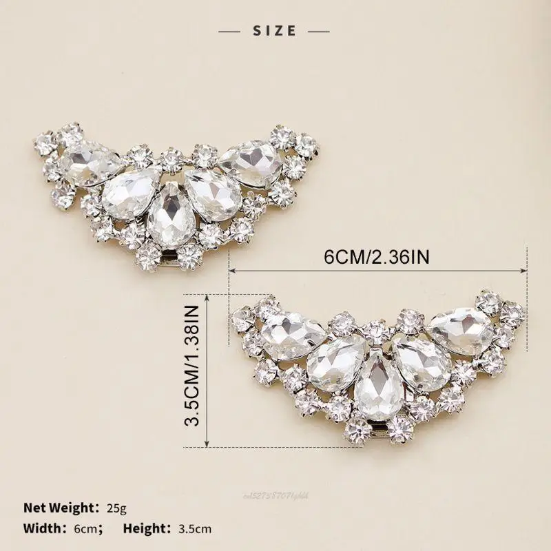 

X5xa обувь клип Diy High Heel Women Lady Elegant Charms Съемные модные клипы с пряжкой