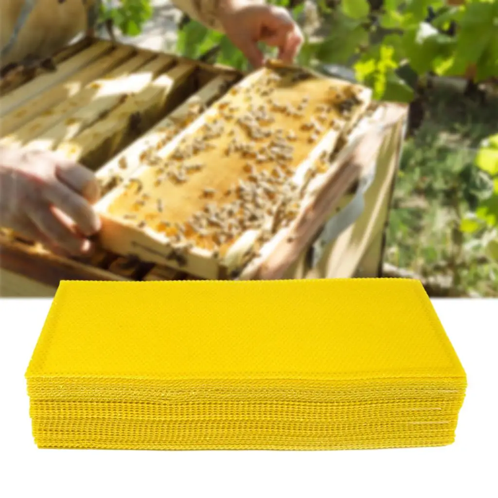 30x Beeswax Sheets Sheet Candle Honeybee Wax Beekeeping Tool 41.5x19.5cm