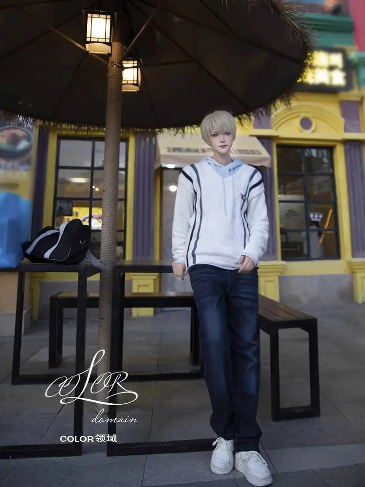 

Новый Love And Deepspace Xavier Shen Xinghui Fiesta Карнавал Хэллоуин Cos Косплей Свитер Кампус Повседневная Толстовка Униформа