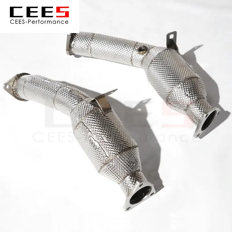 CEES Downpipe For Nissan 350Z 3.5 2004-2006 Automotive Performance Accessories Stainless Steel Exhaust Downpipe Exhaust System