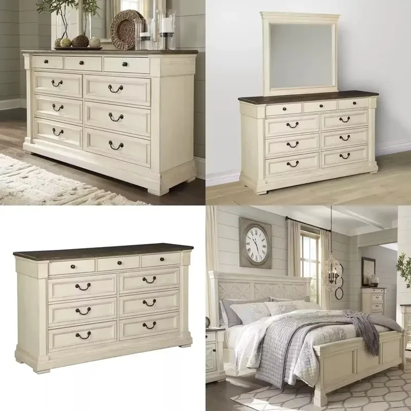 American solid wood nine-chest cabinet, locker, French retro antique locker