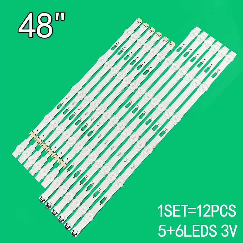 For UE48JU6742 UE48JU6745 V5DU-480DCB-R1 S-5U75-48-FL-L5-REV1.2 S-5U75-48-FL-R6-REV1.2 BN96-34793A  BN96-34794A  LM41-00121G