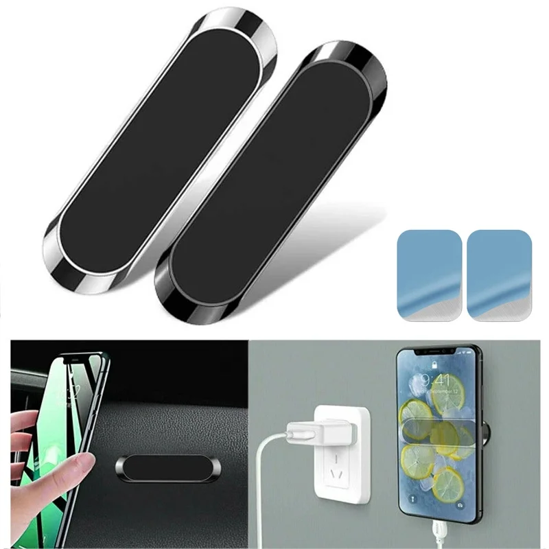 

Magnetic Car Phone Stand Strong Magnet Cellphone Bracket Vent Magnet Car Wall Mount Support For iPhone 16 15 14 13 Xiaomi Huawei