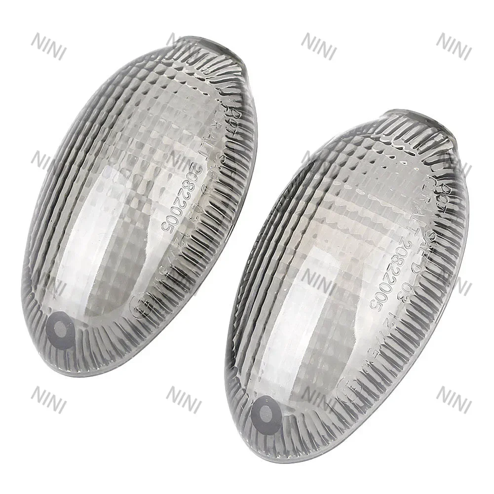 2x Motorcycle For Ducati Monster 2006 2007 2008 2009 2010 Turn Signal Lamp Front Indicator Blinker Light Lens Cover Shell