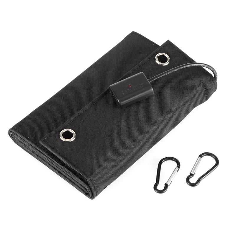 Panel Solar plegable para exteriores, Panel Solar monocristalino portátil de 30W, cargador para iluminación de teléfono móvil, carga de emergencia para acampada