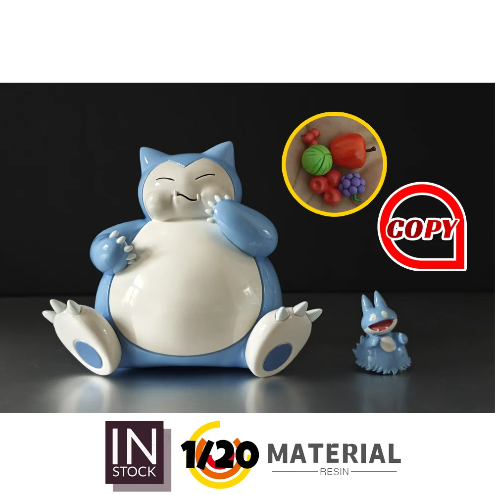 [In Stock] 1/20 Resin Figure [Copy Pallet T] - Snorlax & Munchlax