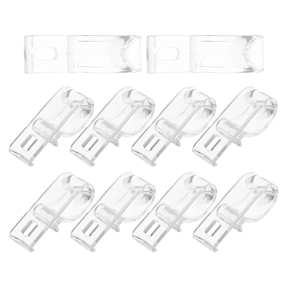 

Curtain Positioning Hooks Blind Clips Roller Shade Parts Accessories Window Blinds Cord Holder POM Material Flexible