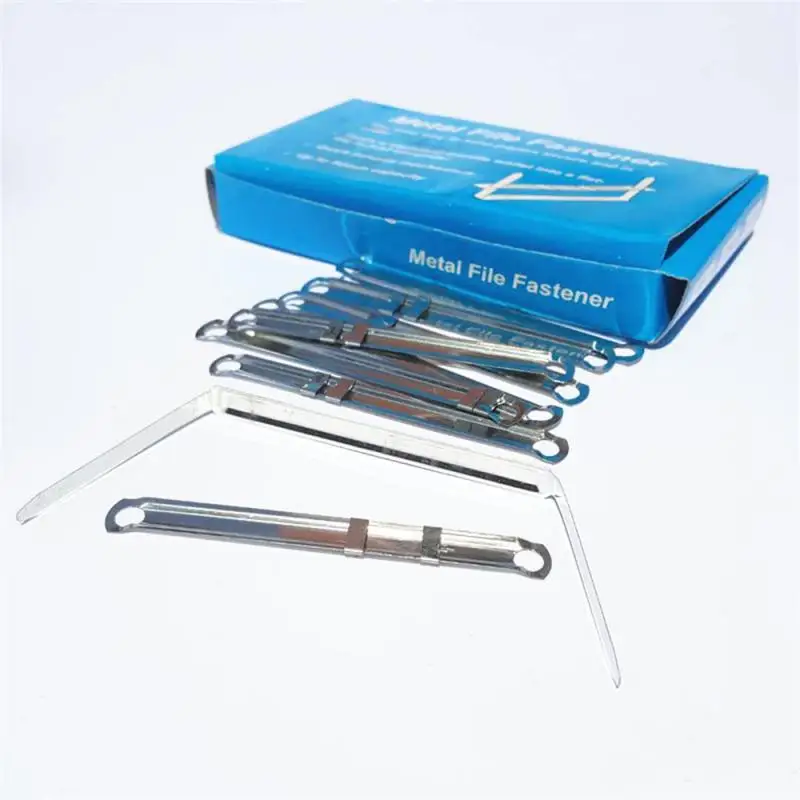 Loose-leaf Binder Firm And Practical Strong Durable Convenient And Quick Stationery Metal Binding Clips Numerous Recyclable
