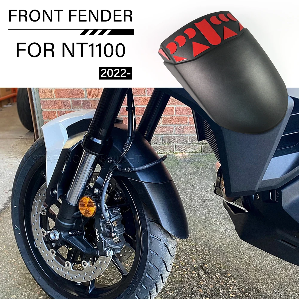 For Honda NT 1100 NT1100 2022- Motorcycle Accessories Front Fender Mudguard Extender Extension