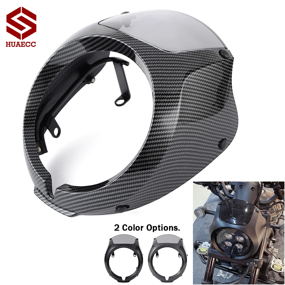 

Motorcycle Headlight Fairing Front Cowl Cover Fork Windshield for Honda Rebel CM1100 CMX1100 2021 2022