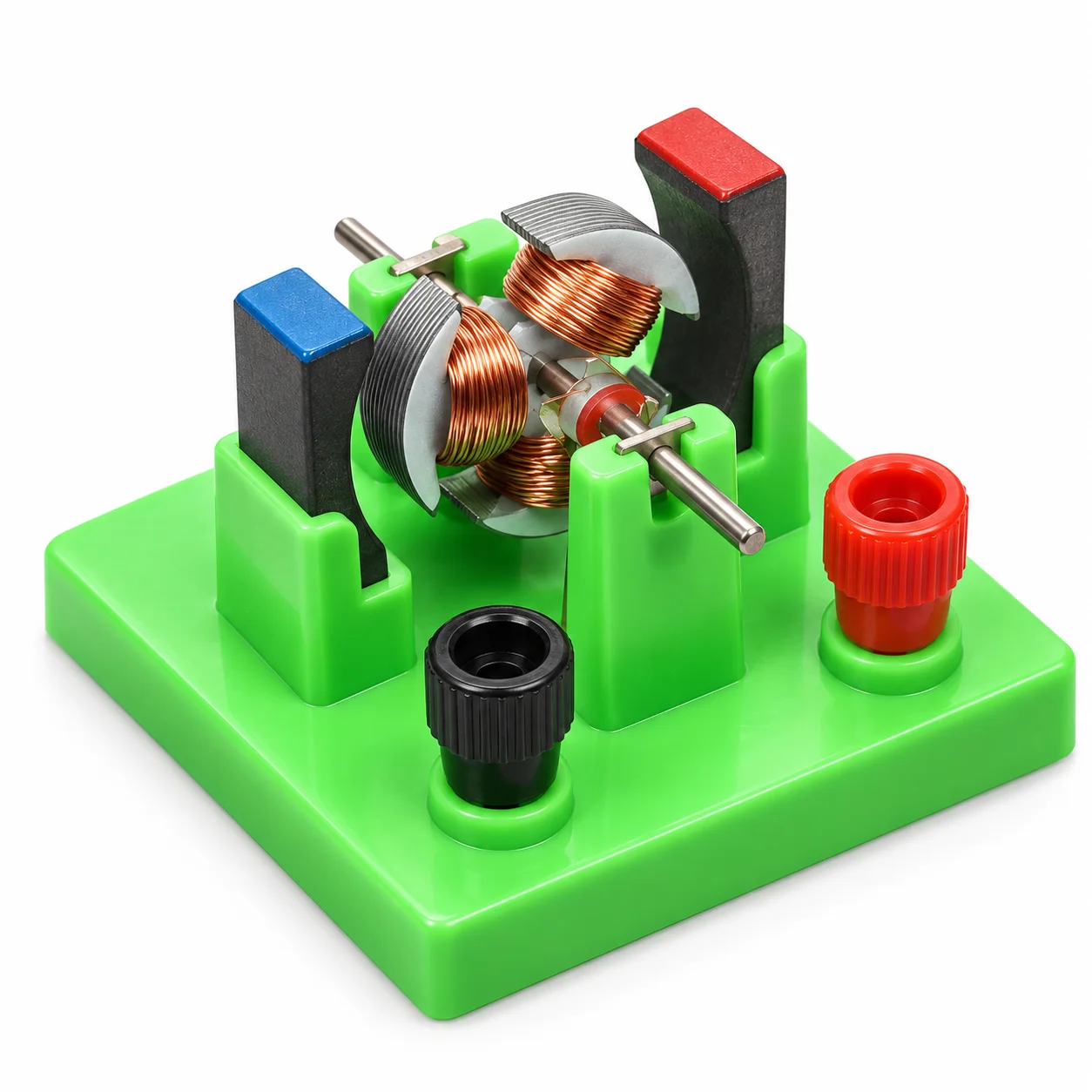 DIY DC Motor Assembly Kit STEM Science Educational Physics Experiment Toy for Kids Electromagnetic Learning Model Age 8+