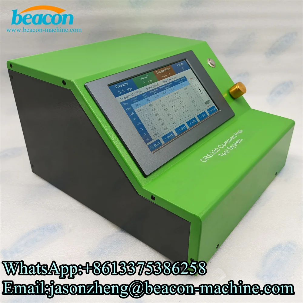 CRS330 Common Rail Injector Diesel Pump HP0 Pump QR Coding Test System Simulator Tester