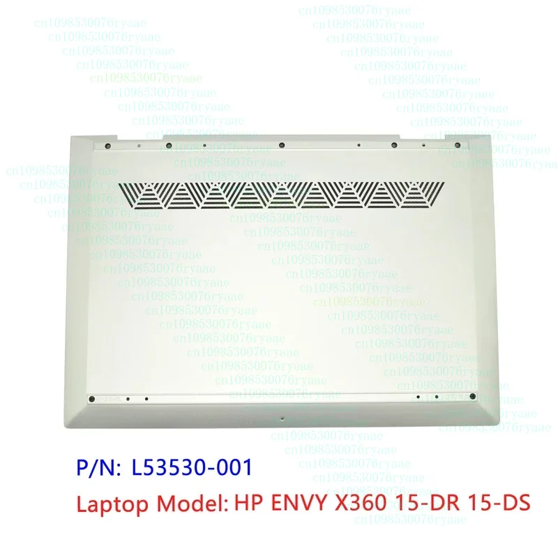 

Серебристый новый оригинальный для HP Envy x360 15-Dr 15-ds нижняя нижняя часть корпуса D крышка Shell L53530-001