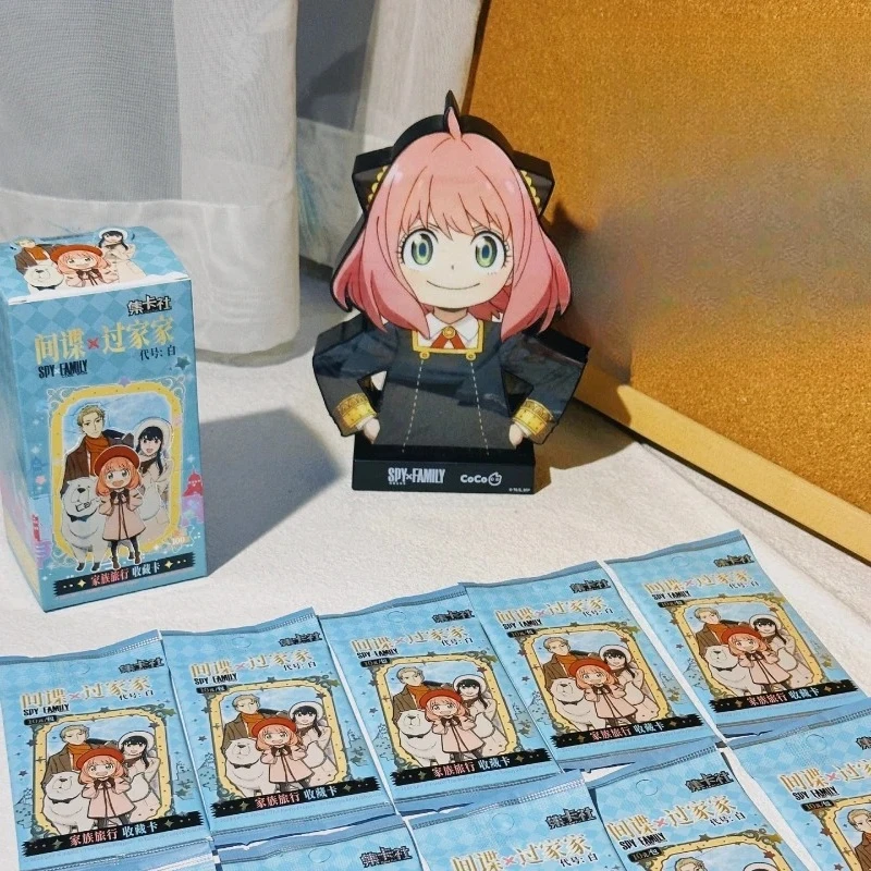 

Official Genuine SPY × FAMILY Series Cards, Anime and Peripheral Enthusiasts, Holiday Collection Gifts, Toy Cards, Original Box