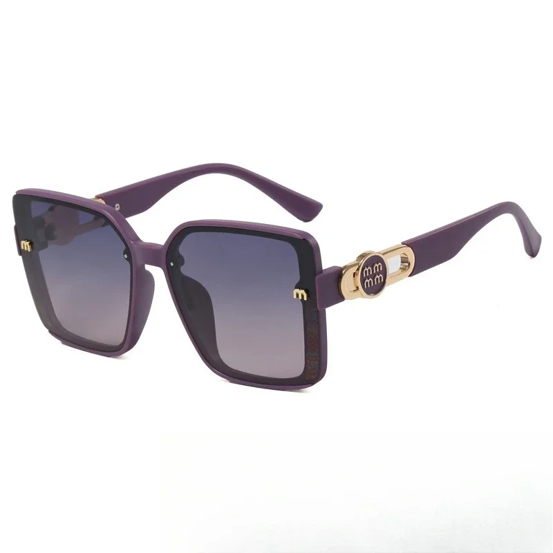 

2025 New Luxury Women Polarized Sunglasses Oversized Cat Eye UV400 Protection Chic Instagrammable Fashion Accessories