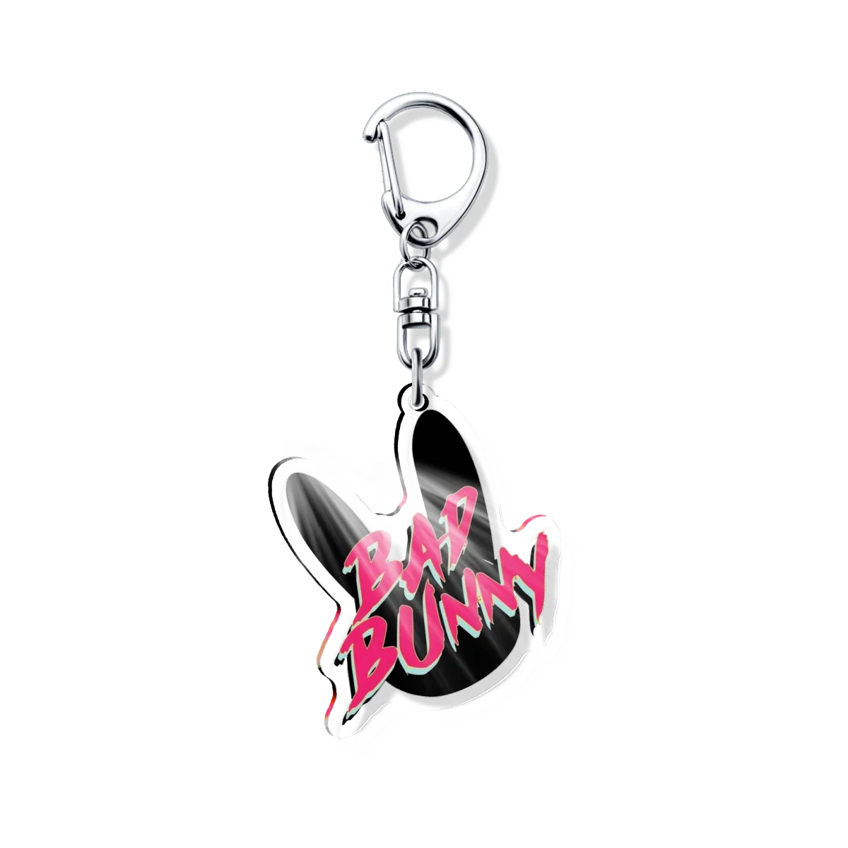 Bad Bunny Un Verano Sin Ti Acrylic Keychain Jewelry Friends Gift Bag Charms Keyring Souvenir Key Chain Pendant Collection Cute view 4
