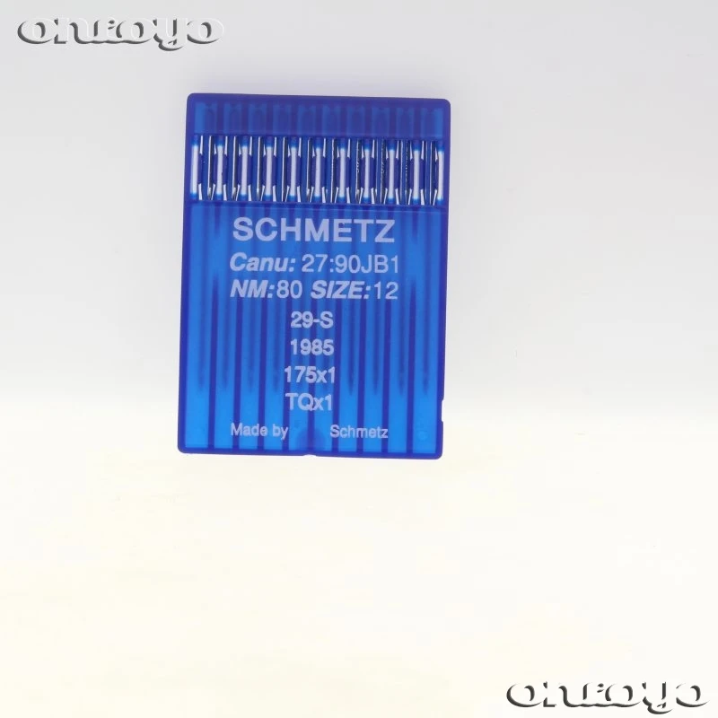TQ*1 100% Original Schmetz Needle For Industrial Button Sewing Machine TQX1 175X1 1985 29-S  For 100 Needles