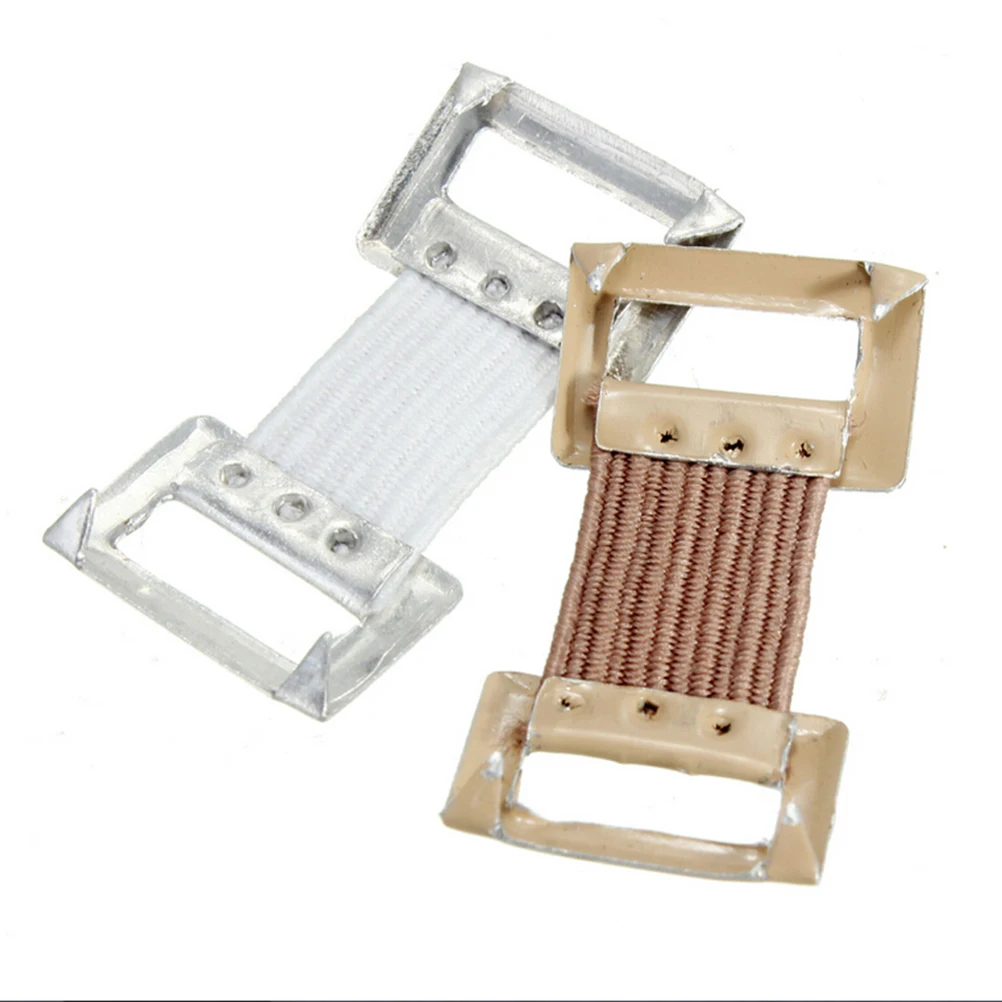 10Pcs Replacement Elastic Bandage Wrap Stretch Metal Clips Fixation Clamps Hooks