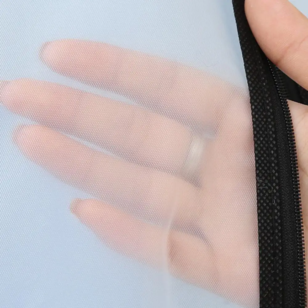 3Pcs Clothing Covers Clothes Dust Cover Transparent Thickened Washable Household Dust Cover Coat Suit Cover Hanging Clothes Bag