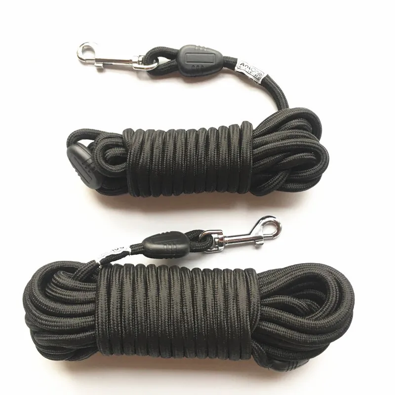 

5M/10M/15M Dog Leashes Training Dog Rope- Heavy Duty Nylon Recall Pet Tracking Line- for Small Medium Outside Training Camping