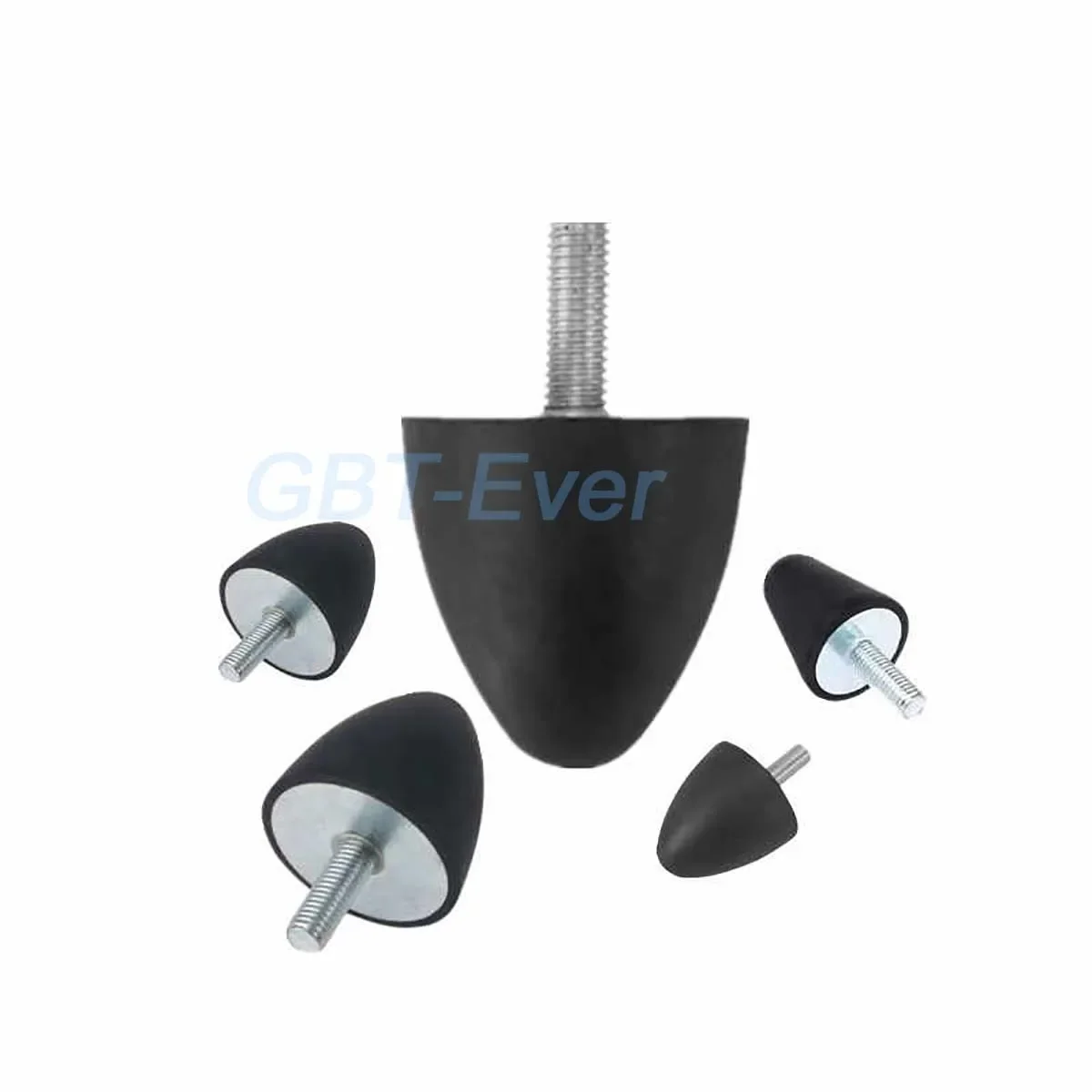 1-10pcs Rubber Shock Absorber Anti Vibration M4 M6 M8 M10 M12 M16 Dia 15/20/25/30/40/45/50-95mm Rubber-Metal Silentblock VP Type