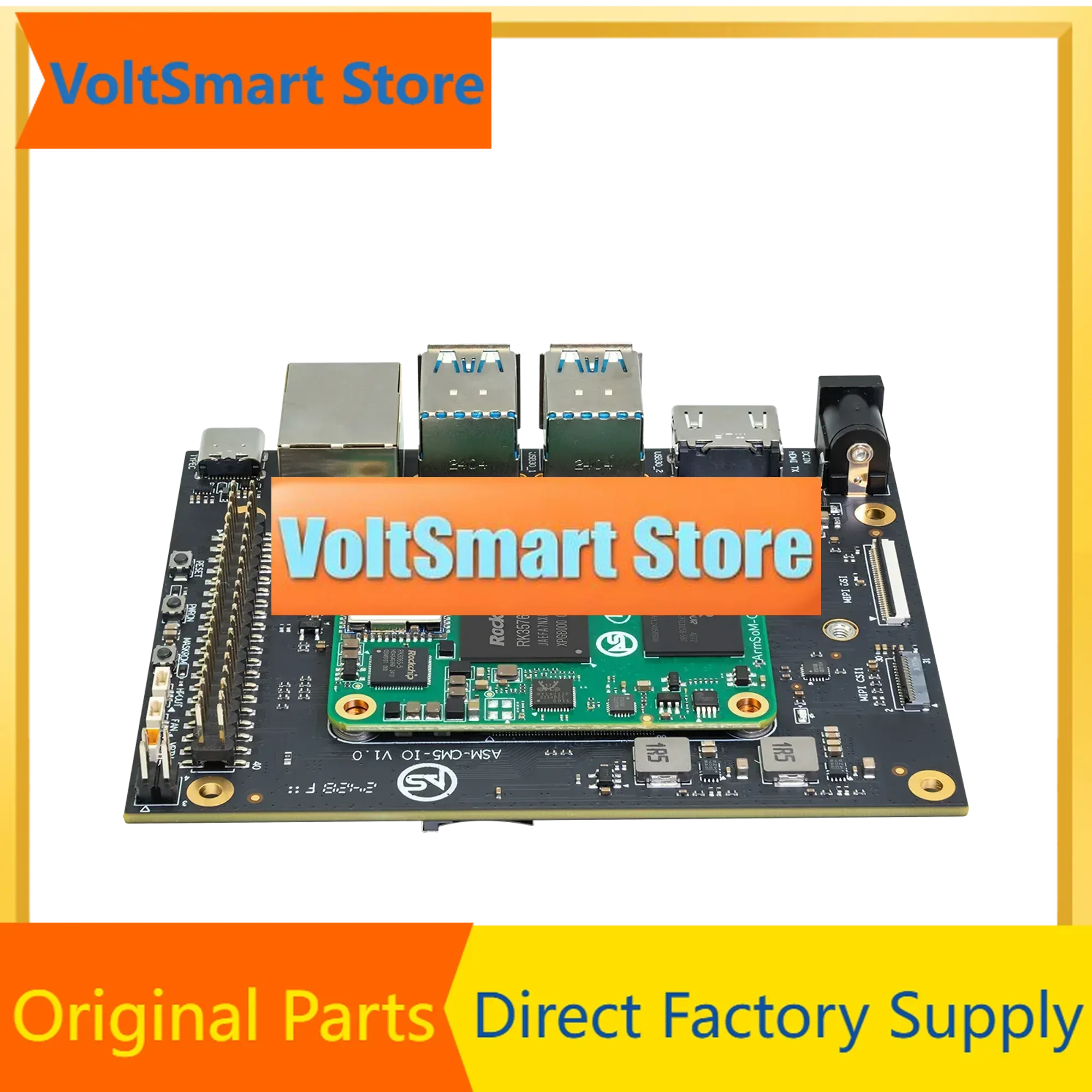 VoltSBanana Pi BPI-CM5 Pro Rockchip RK3576 Quad-core Cortex-A72 8GB RAM 64GB EMMC Up To 6 TOPS Smart SBC Single Board Computer
