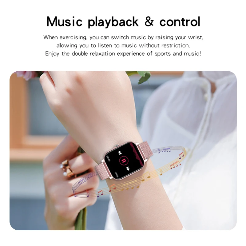Lige-血圧と心拍数を監視するBluetooth接続時計,男性と女性のための防水スマートウォッチ