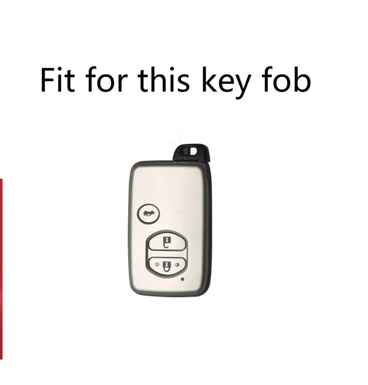 Zinc Alloy Key Fob Cover Case For Toyota Land Cruiser Prado 150 Camry Prius Crown For Subaru 2013 2014 Foreste Outback XV legacy view 4