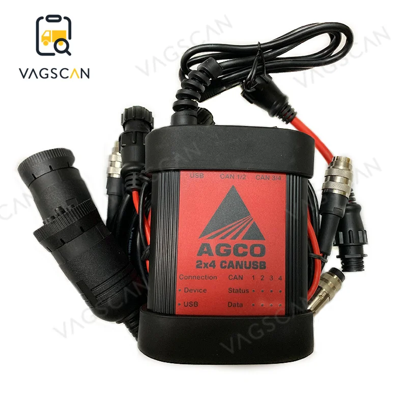 2023  Electronic Diagnostic Tool For AGCO CANUSB EDT Interface Heavy Duty Agricultural Diagnosis Scanner