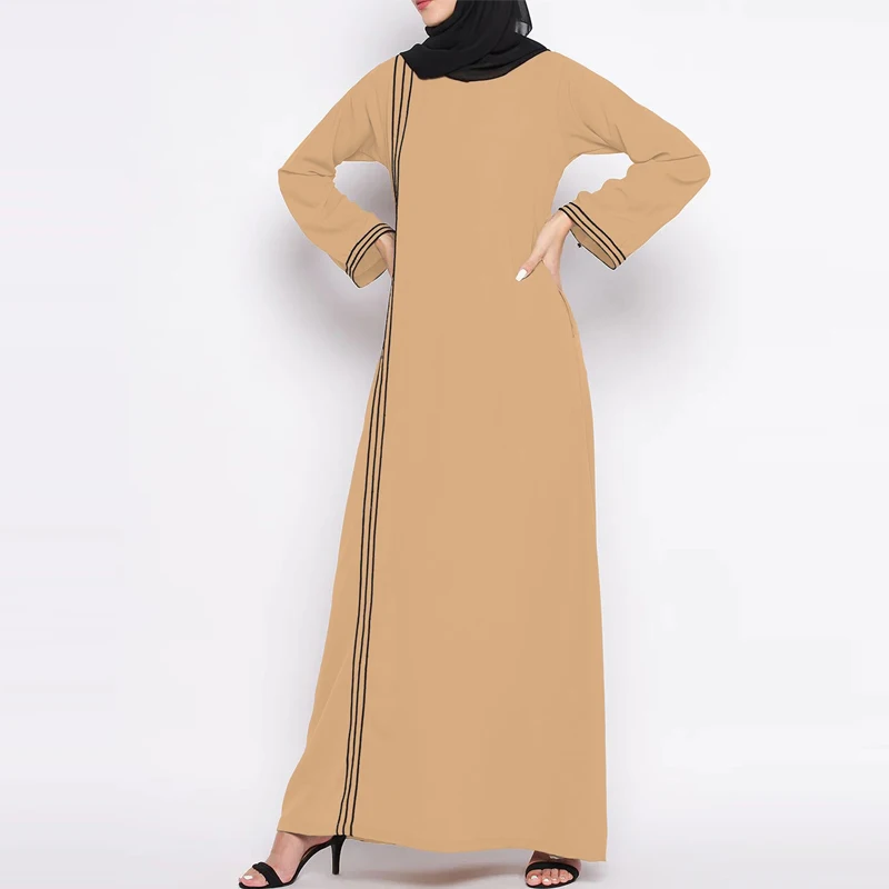 Fashion Muslim Dubai Abaya for Women 2024 Soft Muslim Abayas Women Khimar Turkey Islam Clothes Long African Dress Robe