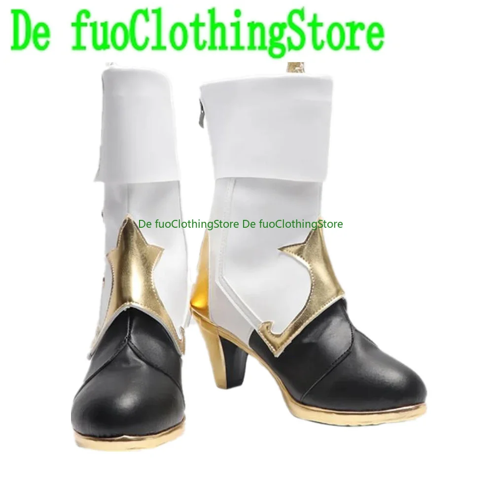 

DefuoClothing Store Fontaine ClorindeGenshin Impact Cosplay Shoes Boots Game Hallowee Christmas Game Anime Character Party Props