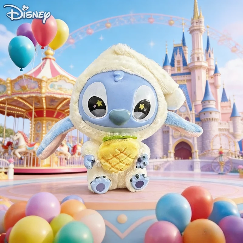 Gorący hit/ Disney Stitch Jedz Coś Przed Zasypianiem, Niespodzianka w Pudełku, Figurka Winylowa Pluszowa, Zabawka, Zawieszka, Prezent dla Potworów
