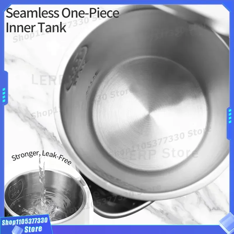 Stainless Steel Electric Kettle Automatic Power Off Constant Temperature Household Electronic Water Boiler Factory Custom Hot